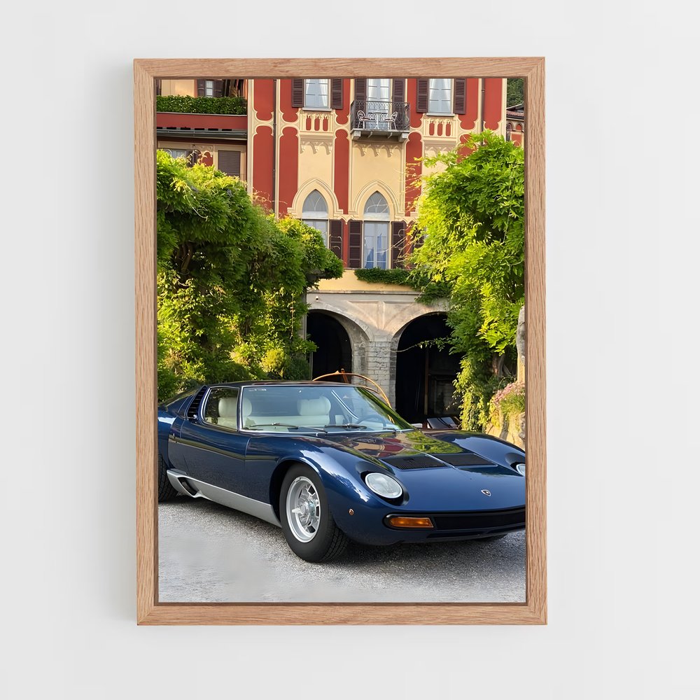 Poster Rêve de Miura – affiche Lamborghini (vue 4)